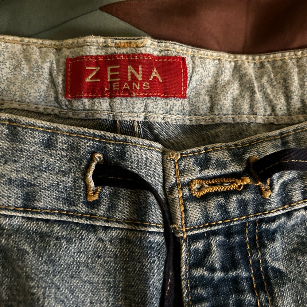 Vintage Zena Drawstring Jeans